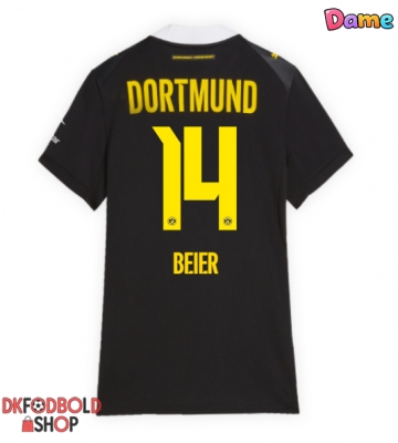 Borussia Dortmund Maximilian Beier #14 Udebanetrøje Dame 2026-27 Kort ærmer